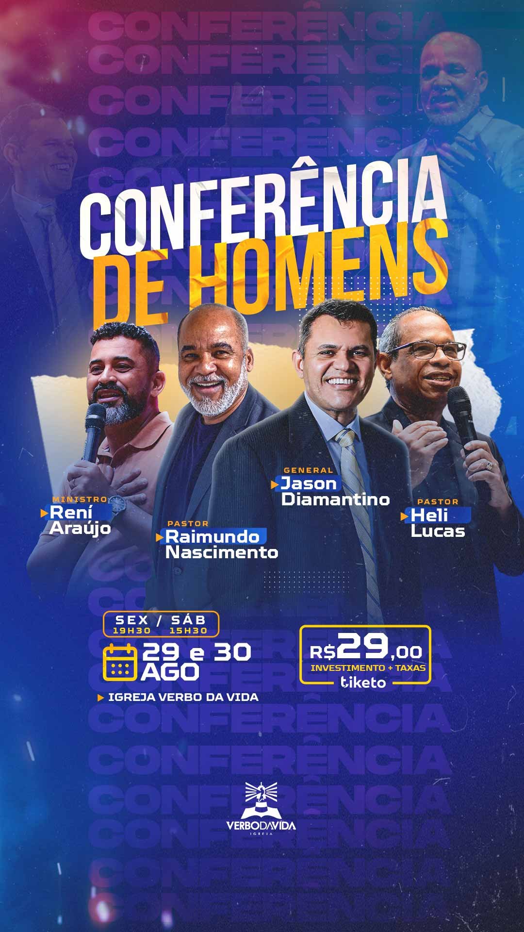Conferência de Homens 2025 - Igreja Verbo da Vida