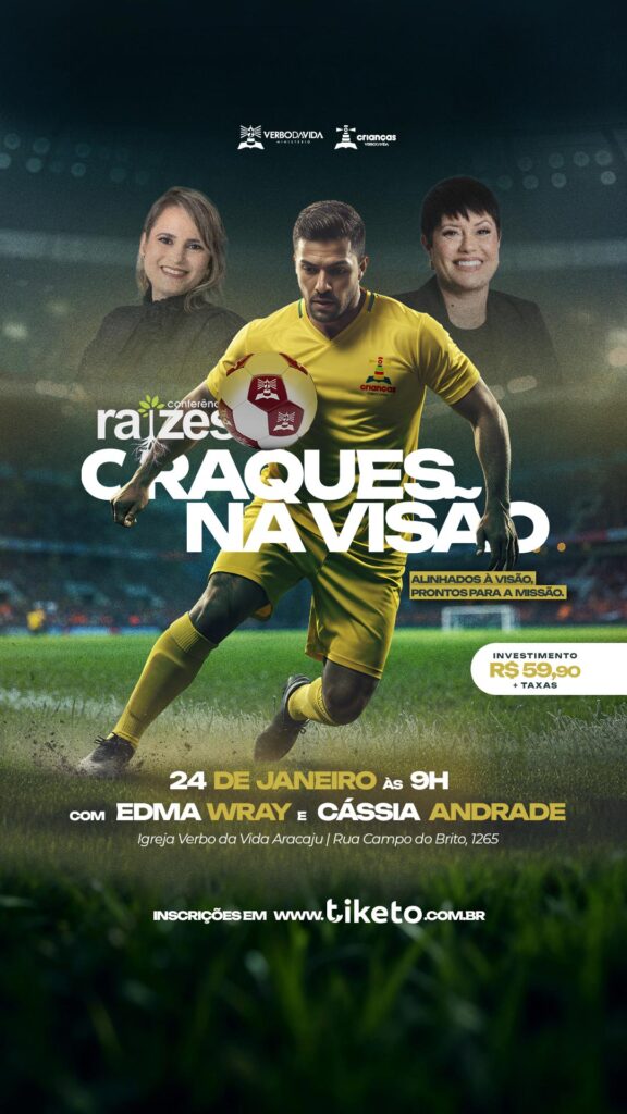 Conferência Raízes 2026 - Igreja Verbo da Vida Aracaju