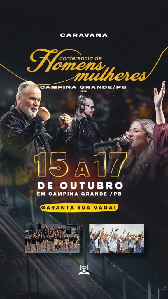 Caravana da Conferência de Homens e Mulheres em Campina Grande 2026